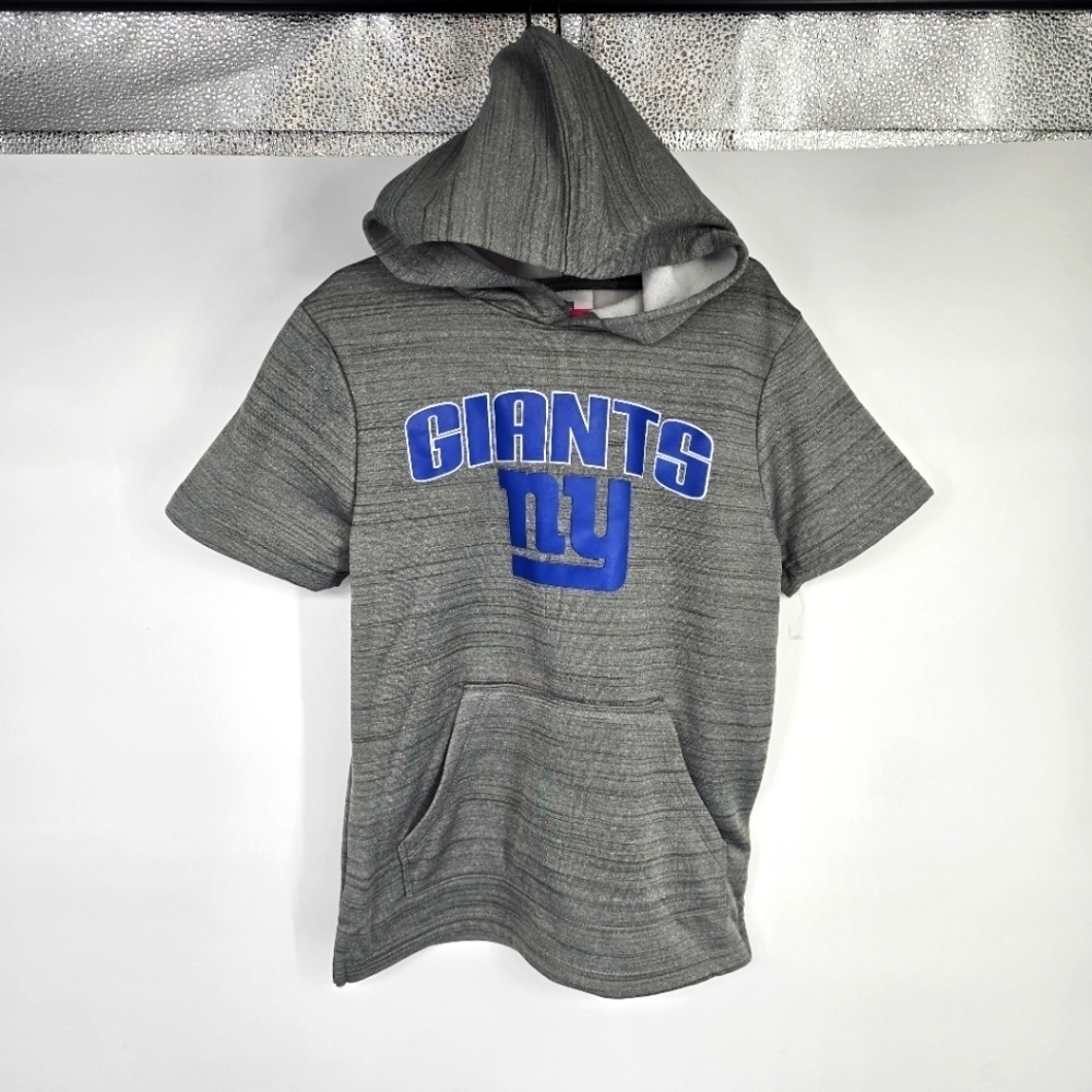 New York NY Giants Hoodie Youth XS NFL Grey Blue